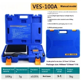 Manual Refrigerant Electronic Balance Freon Quantitative Filling Scale VES-50A