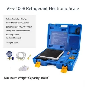 VES-50A/50B/100A/100B Refrigerant Quantity Electronic Scale Refrigerant Charging