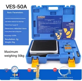 Refrigerant Dosing Scale, Refrigerant Charging Scale, Electronic Dosing Scale