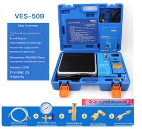 VES-50A/50B/100A/100B Refrigerant Electronic Scale for Refrigerant Gas Charging