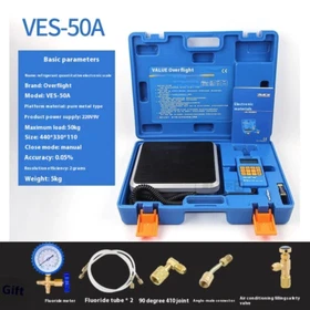 Precise Digital Weighing Scale Electronic Refrigerant Charging Scale VES-100B