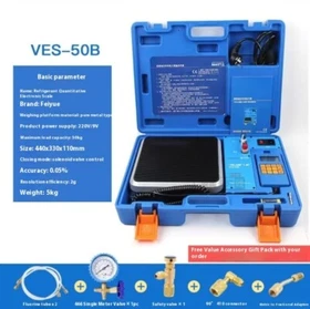 VES-50A Manual Refrigerant Recovery Electronic Balance High-Precision Metal