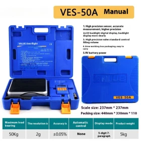 VES-50A/B Refrigerant Filling Quantitative Fluoride Addition Electronic Scale