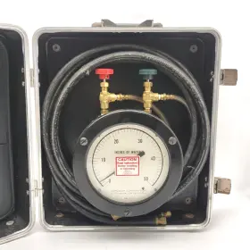 1126 AEROQUIP MERIAM Master Meter Differential Wc Water Gauge #2