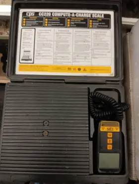 74-141 CPS Compute Charge Refrigerant Charging Scale