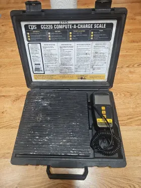 CC220 CPS Compute Charge Refrigerant Charging Scale Cap