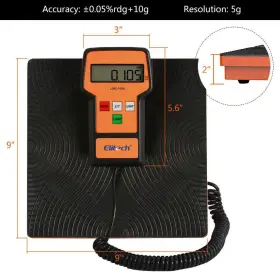 693614814080 ELITECH Refrigerant Scale Freon Charging #2