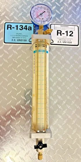 M134 GEMLINE Refrigerant Charging Cylinder Gauge