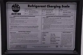 AC9100 MAC TOOLS Refrigerant Scale #2