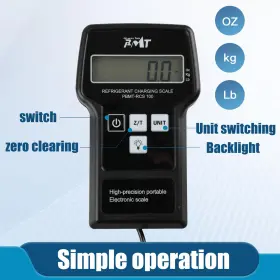 PBMT-RCS220 PBMT Motor Refrigerant Charging Scale #3
