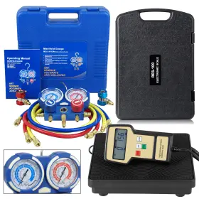 A14-3515 SEGAWE Ipl Hvac Ac Manifold Gauge Set Digital Scale #2