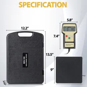 A14-3515 SEGAWE Upt High Precision Digital Refrigerant Scale #2