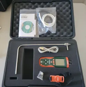 HD350 TELEDYNE Extech Pitot Tube Anemometer Differential #2