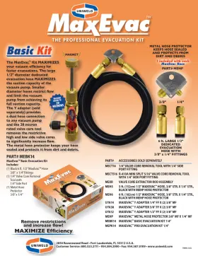 MEBK14 UNIWELD Maxevac Evacuation Kit #2