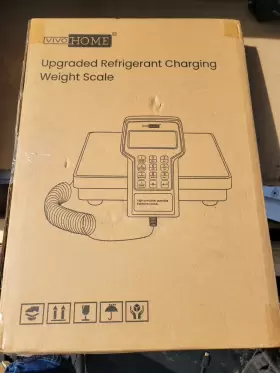 445036869826 VIVOHOME Refrigerant Charging Scale Digital Hvac