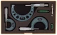 Mitutoyo 103-922 0-3" Mechanical Micrometer Set 3 pcs, .0001" Graduation