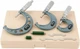 Mitutoyo 0 to 3" Range, 3 Piece Mechanical Outside Micrometer Set 0.0001" Gra...